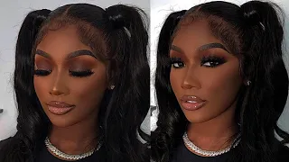 Smokey brown naked beat X transformation 🔥🤎#darkskin #makeuptutorial