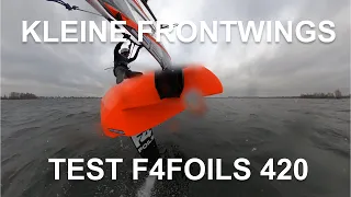 Kleine Frontwings (Test F4foils 420) English Subtitles available.