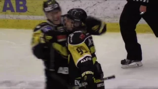 Gustav Lindberg 1G vs Brynäs | J20 SuperElit | Oct 5 2016