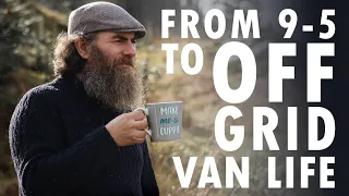 From a 3-Hour Commute Office Job to Full OFF GRID Van Life With Dog