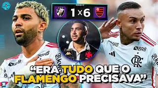 HUMILHAÇÃO 🚨 VASCO LEVA GOLEADA DO FLAMENGO