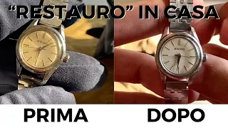 Come fare un “restauro” in casa di un orologio, ovvero pulire cassa, bracciale e togliere graffi