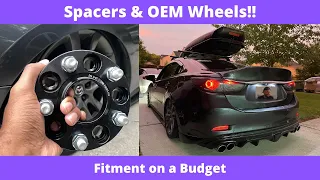 Spacers and OEM Wheels! | Budget Fitment | 2014 Mazda 6 Grand Touring