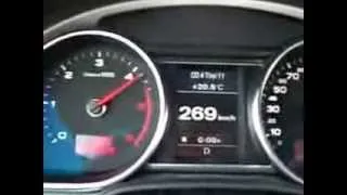 Audi Q7 V12 TDI    277 kmh   restricted top speed