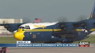 Nebraska pilot shares Blue Angel experience home state