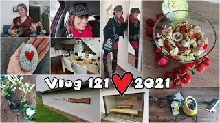 Vlog 121/21 - truhlárna, pára, srdce, salát a zpěv