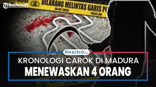 Kronologi Carok di Bangkalan Madura yang Menewaskan 4 Orang, Berawal Dari Cekcok Jelang Tahlilan