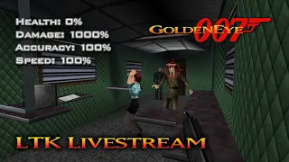 GoldenEye 007 N64 - License To Kill - LTK Livestream (Part 2/2)