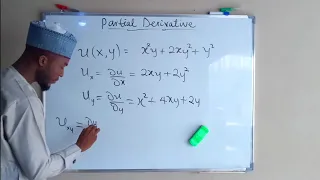 How to find Partial Derivative of a function