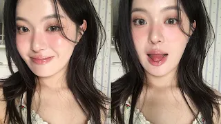 갓 따온 ꔣ₊˚.ᐟ 복숭아 메이크업 | 피치 메이크업 | make up • grwm