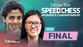 The Final: Hou Yifan v Harika! Who'll Taste Victory? | Julius Baer Women's Speed Chess Championship