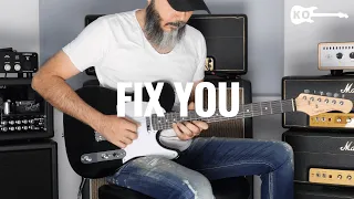 Coldplay - Fix You - Electric Guitar Cover by Kfir Ochaion - Donner Guitars