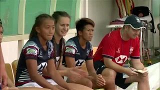 Hong Kong v Sri Lanka:  Asia Rugby Women's Sevens Series Korea 7s