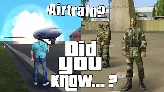 GTA Vice City Easter Eggs and Secrets 12 Ghost Dodo, Facts, Airtrain, Army Base, References