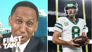 FIRST TAKE | "NY Jets are gonna be scary next season when Aaron Rodgers returns" - Stephen A. Smith