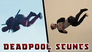 Stunts From Deadpool In Real Life (Parkour)