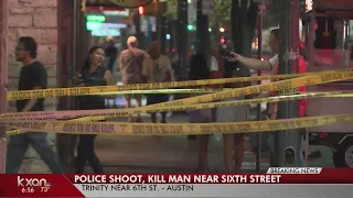 Eight officers shoot, kill man near Sixth Street after disturbance