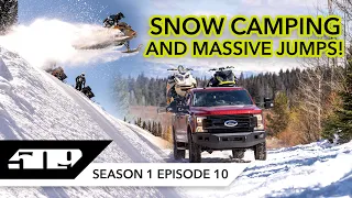 509 - Snow Camping And MASSIVE Jumps - Season Finale