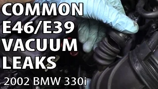 BMW E46 & E39 Most Common Vacuum Leaks P0171 & P0174