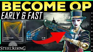 Steelrising HOW TO BECOME OVERPOWERED EARLY - Best Weapons and Attributes Points