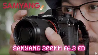 Budget Super Tele Lens, Samyang Reflex 300mm f6.3 ED - RED35 Review