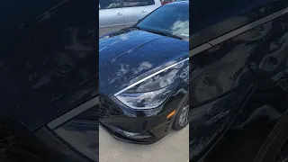 This is what Hail damage looks like on a car