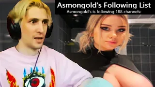 xQc Reacts to Asmongold gets caught in 4K..