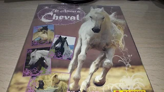 Panini 2007 COMPLETE A Love for a Horse sticker album review. Un Amour de Cheval.