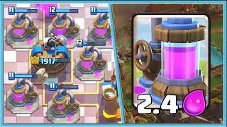 🗿 INFINITE ELIXIR! FASTEST DECK IN CLASH ROYALE