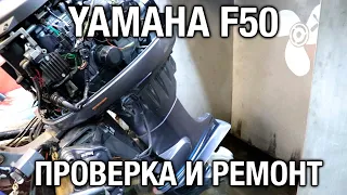 ⚙️🔩🔧YAMAHA F50A. Проверка Б/У мотора перед покупкой и последующий ремонт