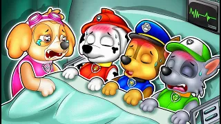 Goodbye Paw Patrol , Don't Leave Me Alone !! Very Sad Story | Paw Patrol Ultimate Rescue | Rainbow