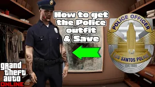 *NEW* Easiest Method on How To Get The Police Outfit! (After Patch 1.67)