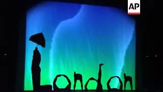Pilobolus Dance Theatre launch their show 'Shadowland' in the UK with a demonstration