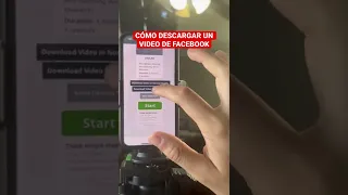 CÓMO DESCARGAR UN VIDEO DE FACEBOOK #shorts