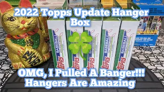 2022 Topps Update Baseball Hanger Box Rip OMG, I Pulled A Banger. Hangers are Amazing! HFA