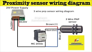 3 wire proximity sensor wiring diagram। Engineers CommonRoom । Electrical Circuit Diagram