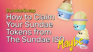 How to Claim Sundae Tokens Like from Staking in the SundaeSwap ISO