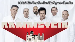 Rammstein Europe Stadium Tour 2023 Trenčín Airport Slovakia Full concert 4K