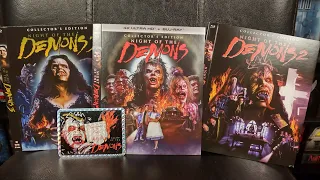 NIGHT OF THE DEMONS Trilogy 4K / Blu-ray Unboxing | Scream Factory