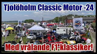 Tjolöholm Classic Motor - 2024! Uppstart av Ronnie Petersons March 721x F1 1972!!