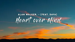 Alan Walker, Daya - Heart over Mind (Lyrics)