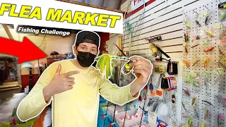 $20 FLEA MARKET Fishing Challenge!! (Surprising!)