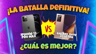 iPhone 12 Pro Max vs. Samsung Galaxy Note 20 Ultra | 😱😱 EL MEJOR CELULAR DE 2020!!