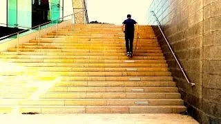 HOW TO OLLIE STAIRS THE EASIEST WAY TUTORIAL!