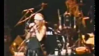 Watch Video Guns N Roses YOU COULD BE MINETokyo 92) YouTube at blinkx4.flv