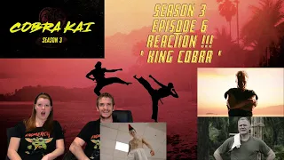 First Time Watching Cobra Kai Season 3 Episode 6 'King Cobra'