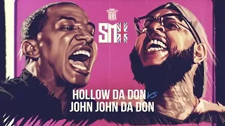 HOLLOW DA DON  VS JOHN JOHN DA DON RAP BATTLE  | URLTV