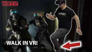I WALK IN VR! - Kat VR Loco S Review - Better Than An Omnidirectional Treadmill?