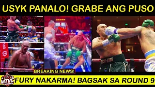 BREAKING: USYK Talo na 'Panalo pa! Grabe ang PUSO | FURY Nakarman Bagsak sa R. 9