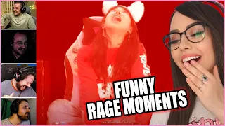 Bunny REACTS to Streamers Ultimate Rage/Annoyed Compilation !!!